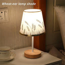 Desk Lamp Fabric Shade Bedroom Bedside Table Night Light Creative Nordic Style Decorative Lighting For Home Interior Design Led