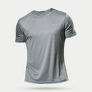 Summer Mens Quick Dry Running Bodybuilding Shirts Sport Gym t Shirt Men Short Sleeve Fitness Tops Oversized t-Shirt Jersey