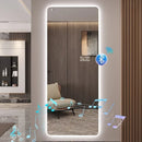 Ornament Makeup Mirror Rectangle Dorm Creative Art Mirror Frame Organizer Espelho Grande Para Quarto Furniture Accessories