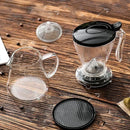 600ml Pour Over Coffee Dripper Cold and Heat Resistant Removable Coffee Filter Hand-brewed Espresso Pot Infuser Loose Leaf Tea