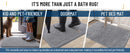 HAPIHAPPY New Chenille Bathroom Rug Mat Extra Soft Thick Absorbent Shaggy Bath Mats Non-Slip Machine Wash Dry Plush Bath Rugs