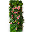 40 * 120CM New Artificial Green Simulated Plant Grid Milan Eucalyptus Wedding Background Wall Decoration