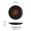 Japanese Style Ceramic Pasta Dish, Steak Plate, Western Cuisine Plate, Household Plate Ins, Tableware for Hotel and Commercial