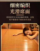 Cool mat bamboo mat summer naked sleeping student dormitory mattress foldable ice silk mat dual-use double-sided household