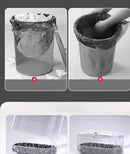 Luxury Bathroom Trash Can Anti Odor Litter Bins with Lid Large Capacity Trash Can Cleaning Kitchen Wastebasket Bathroom Supplies