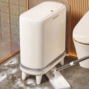 Luxury Bathroom Trash Can Anti Odor Litter Bins with Lid Large Capacity Trash Can Cleaning Kitchen Wastebasket Bathroom Supplies