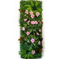 40 * 120CM New Artificial Green Simulated Plant Grid Milan Eucalyptus Wedding Background Wall Decoration