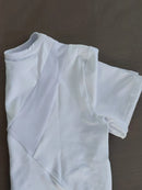Yoga outfit women's summer sports T-shirt loose breathable quick drying top mesh back training fitness short sleeved