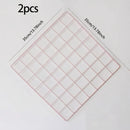 2pcs - Metal photo wall grid panel, decorative iron painting display rack, home decoration and art hanging frame, photo wall