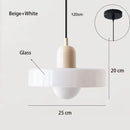 Glass Bauhaus Dining Room Chandelier Living Room Bedroom Coffee Shop Bar Decoration Chandelier Lighting Pendant Lamp Hanging LED