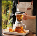 600ml Pour Over Coffee Dripper Cold and Heat Resistant Removable Coffee Filter Hand-brewed Espresso Pot Infuser Loose Leaf Tea