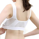 1 Pcs Women's Breathable Sports Vest Bra Sweat-absorbent Shockproof Pad Sports Top Track And Field Gym Running Fitness