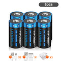CITYORK 1.5V D Size Battery USB Rechargeable Li-ion Batteries D Lipo R20 LR20 Battery for Gas Stove RC Camera Drone Accessories