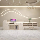 Beauty Salo Modern Reception Desks Decoration Accessories Reception Desk Luxury Escritorio De Recepcion Commercial Furniture