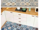 Kitchen Floor Mat Waterproof Carpet Home Decoration Large Area Rug Oil-proof Pvc Leather Mats Alfombra Pvc 주방매트 שטיח למטבח