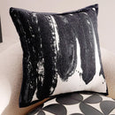 30x50/45x45CM French Retro Throw Pillow Cover Black Luxury Stamping Waist Cushion Cover Decor Home Decorative Pillowcase 2025