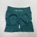 TEVEO – Short de Yoga Feminino – Shorts Esportivos Elásticos