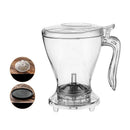 600ml Pour Over Coffee Dripper Cold and Heat Resistant Removable Coffee Filter Hand-brewed Espresso Pot Infuser Loose Leaf Tea