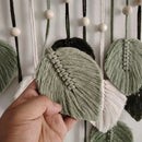 1 Set Beautiful Room Decoration Leaf Hanging on The Wall Bohemian  Modern Macrame Wall Art Tapestry for Home