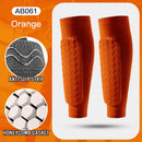 1Pcs Football Shin Guard Socks Sleeves with Foam,Calf Compression Sleeve Honeycomb Pads,Sports Legging & Soccer Equipment