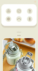 Stainless Steel Vacuum Flask, Outdoor Portable Keeps Cold and Heat, Thermal Bottles, Drinkware