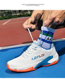 New Fashionable Anti slip Men's and Women's Tennis Shoes Soft and Comfortable Professional Tennis Training Shoes Durable