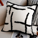 30x50/45x45CM French Retro Throw Pillow Cover Black Luxury Stamping Waist Cushion Cover Decor Home Decorative Pillowcase 2025