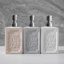 Ceramic Bathroom Foaming Soap Dispenser Dispenser Refill Lotion Sub Bottling Body Wash Conditioner for Bathroom Kitchen Decor