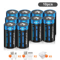 CITYORK 1.5V D Size Battery USB Rechargeable Li-ion Batteries D Lipo R20 LR20 Battery for Gas Stove RC Camera Drone Accessories