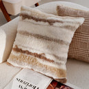 30x50/45x45CM Light Luxury Throw Pillow Cover Brown French Stamping Waist Cushion Cover Decor Home Decorative Pillowcase