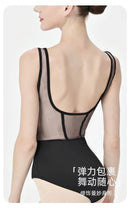 Retro Ballet Leotard Women New Design Spliced Gymnastics Bodysuit Dance wear Adult Elegant Female Yoga Clothing