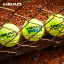 HEAD Professional Tennis Ball /TEAM Tour XT  Pro/ Training Ball Match High Elasticity Resistant Durable Excesice 3/4Pcs Lot