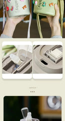 Stainless Steel Vacuum Flask, Outdoor Portable Keeps Cold and Heat, Thermal Bottles, Drinkware