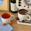 Cute Coffee Mug Adorable Home Kitchen Drinkware Ceramic Coffee Tea Cups for Wine Latte Water Hot Cocoa Cold Hot Drinks