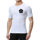 Camiseta de Compressão Bull Print Masculina – Secagem Rápida, Performance Atlética e Conforto Absoluto