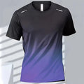Men's T-Shirt Badminton Top Quick Drying Men's Fitness Training Sport GYM Tops Outdoor Casual Running T-shirt Oversized Clothing