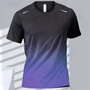 Men's T-Shirt Badminton Top Quick Drying Men's Fitness Training Sport GYM Tops Outdoor Casual Running T-shirt Oversized Clothing