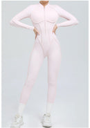 Yoga Suit Gym Set Women Training Sportswear Fitness Long Sleeved Sports Jumpsuit Women Push Up Female Workout Clothes Bodysuits