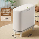 Luxury Bathroom Trash Can Anti Odor Litter Bins with Lid Large Capacity Trash Can Cleaning Kitchen Wastebasket Bathroom Supplies