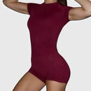 2 Pcs HISTELLO Impact Sports Sets Short Sleeve Seamless Yoga Top Fitness Set Women Workout Running Sports Shorts Gym Suit