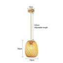 Modern Chinese Handwoven Creative Bamboo Art Wall Lamp Bamboo Art Modern Simple Bedroom Bedside Wall Lamp Aisle Bamboo Wall Lamp