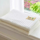 100% Bamboo Fiber Blanket Cooling Antibacterial Towel Quilt Summer Solid Color Bedding For Children Single Double Bed Blanket