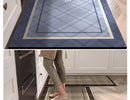 Kitchen Carpet Waterproof Floor Mat Pvc Leather Oil-proof Foot Mats Non-slip Long Carpets British Style Home Decor Rugs 주방러그