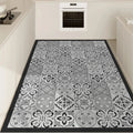 Kitchen Floor Mat Waterproof Carpet Home Decoration Large Area Rug Oil-proof Pvc Leather Mats Alfombra Pvc 주방매트 שטיח למטבח