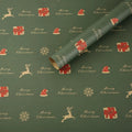 1PC Christmas Gift Wrapping Paper DIY Crafts Kraft Paper for Christmas New Year Party Packaging Decoration