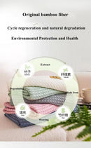 100% Bamboo Fiber Blanket Cooling Antibacterial Towel Quilt Summer Solid Color Bedding For Children Single Double Bed Blanket