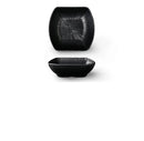 Modern Dinner Set Plates and Dishes Not Easily Broken Melamine Plate Black Cutlery Soy Sauce Dish Kitchen Hotel Tableware
