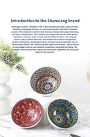 3Pcs Ceramic Bowl Set 4.5-Inch Rice Bowl Microwave Safe Home Dinning & Restaurant High Quality Ceramic Soup Bowl Set