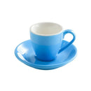 80ml Ceramic Coffee Cup and Saucer Espresso Cups Porcelain Afternoon Teacup Breakfast Milk Mug Cute Pottery Mugs Wholesale