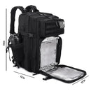 45L Meal Prep Management Backpack Gym Tactical Waterproof Insulated Lunch Cooler Bag Hiking Camping Travel Rucksack